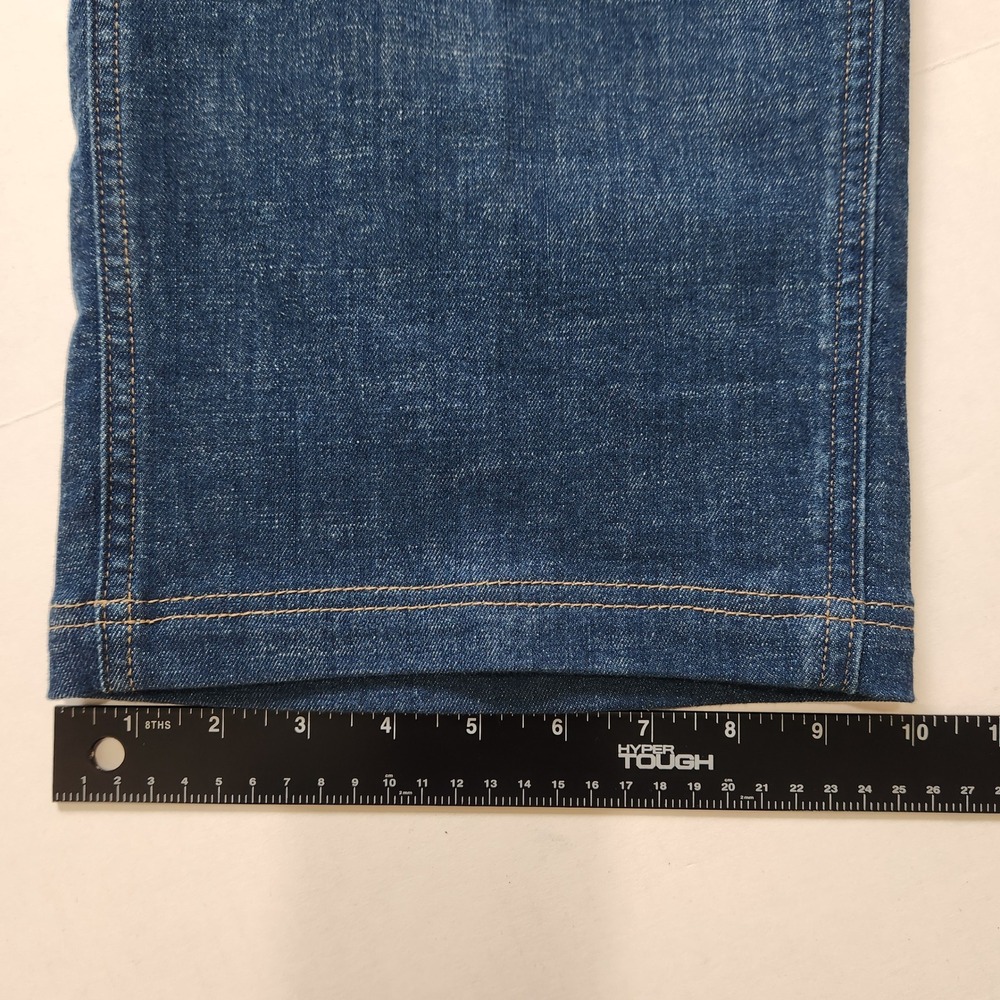 Ripton & Co Womens 27 Amok Performance Denim Dark Wash Wide Leg Cropped Jeans - Picture 8 of 12
